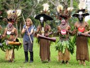 Janet and the locals